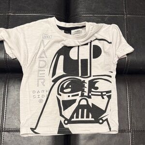 Star Wars Kids Gray Darth Vader Tee